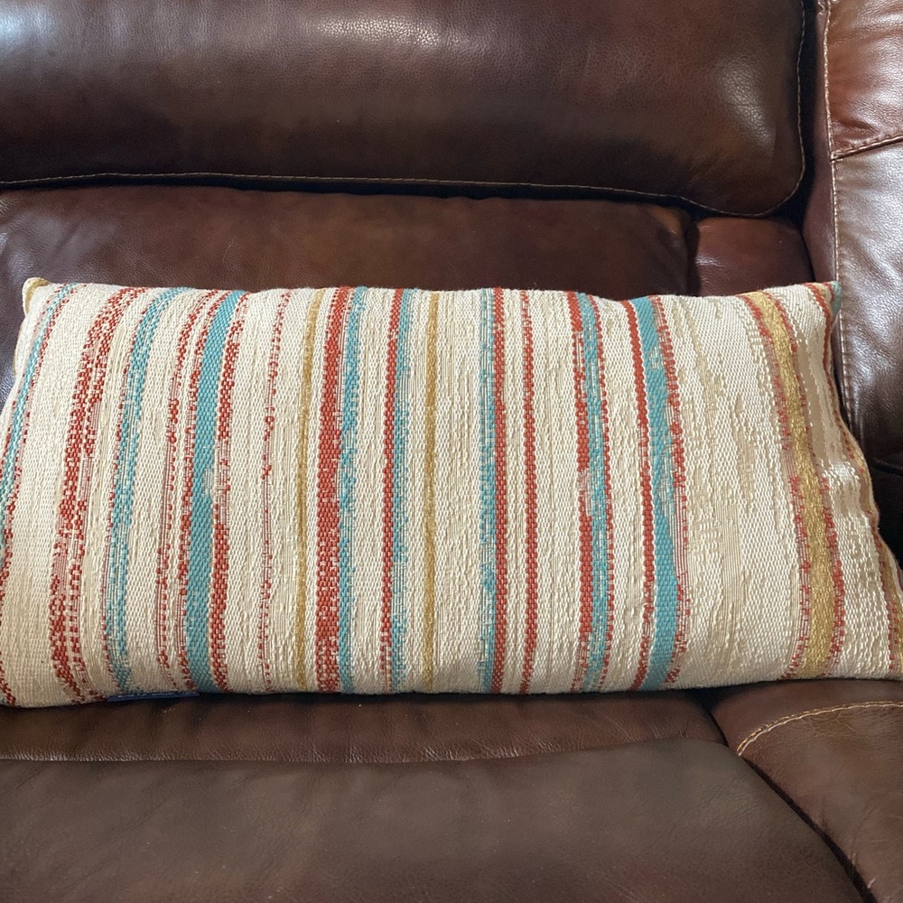 Rainbow decor pillow